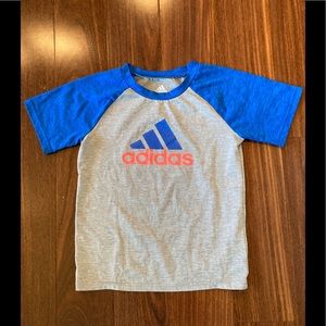 Boys Adidas Short Sleeve T-Shirt